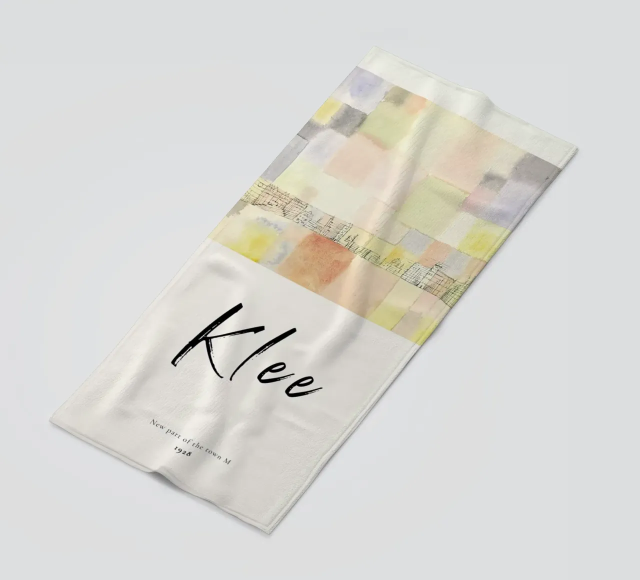 Klee - New Part of the Town M telo mare da ARTOTHEK