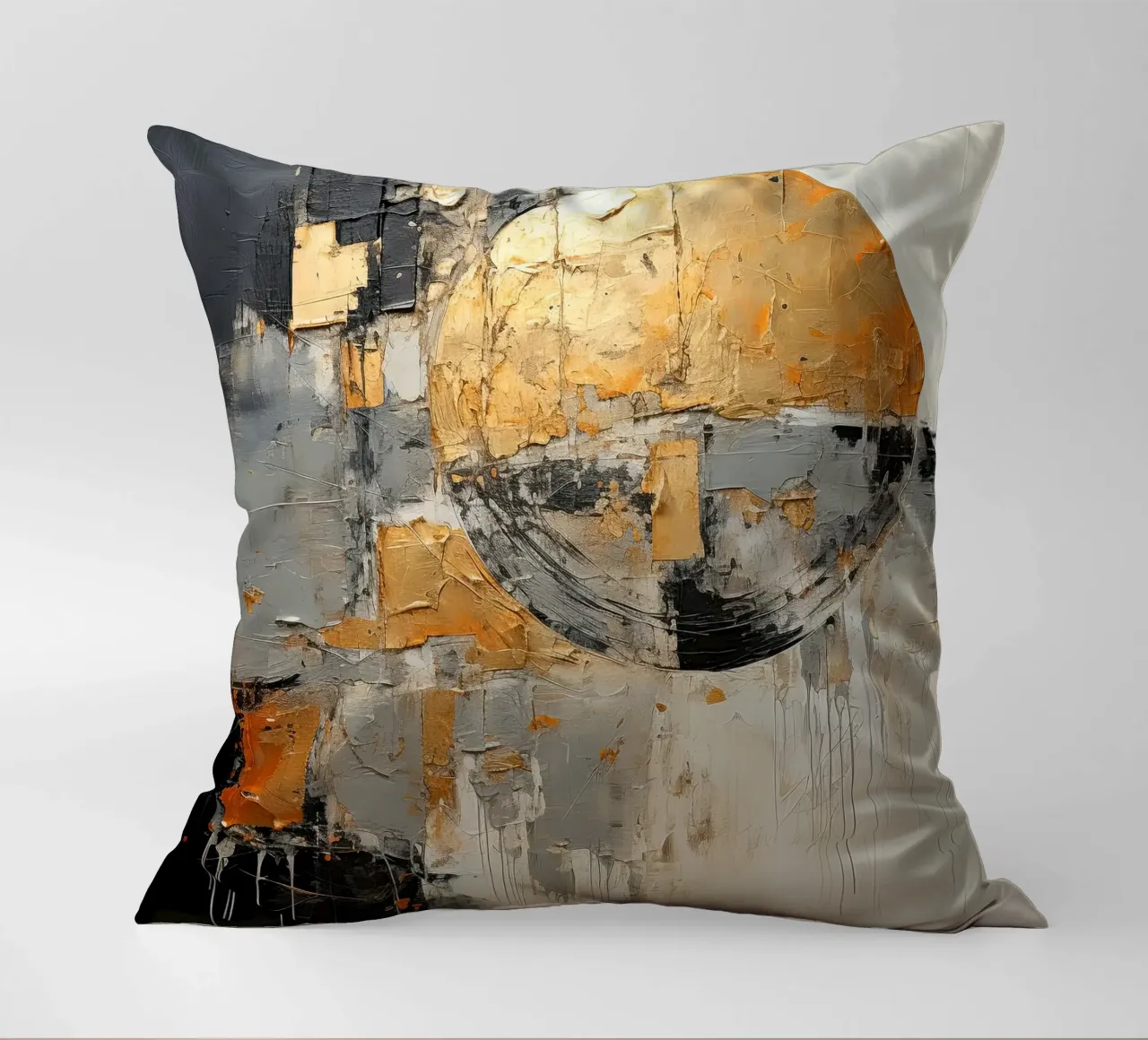 Circle abstract decorative cushion by Imagine