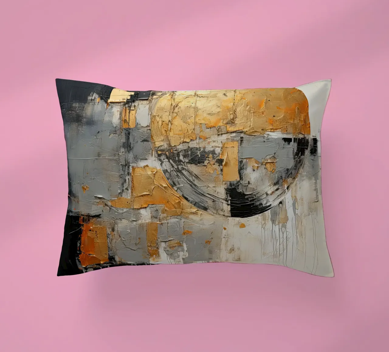 Circle abstract decorative cushion by Imagine