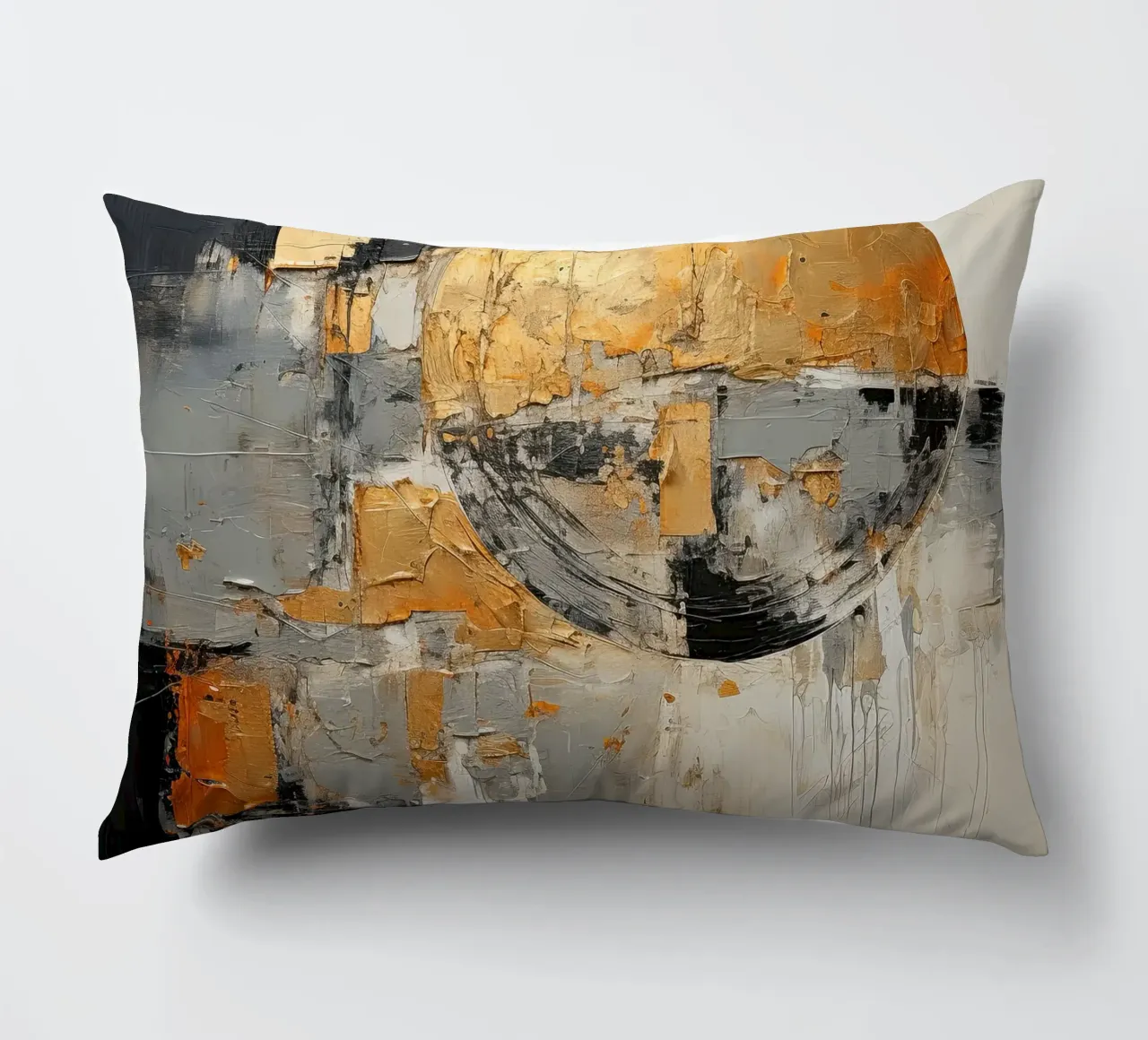 Circle abstract decorative cushion by Imagine