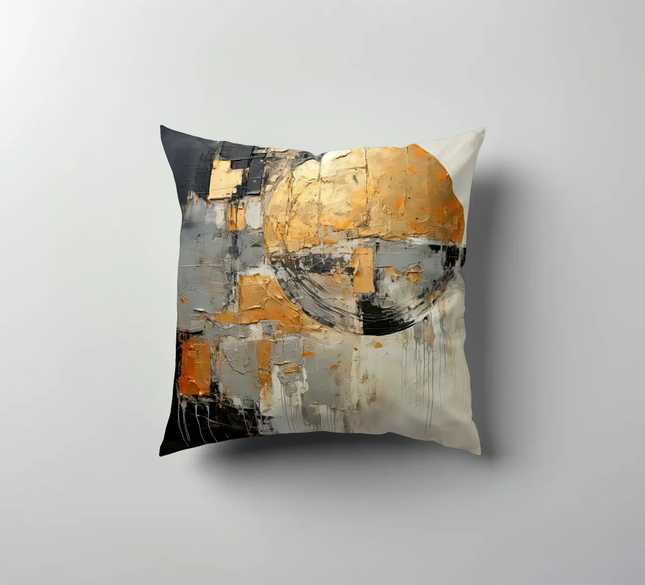Circle abstract decorative cushion by Imagine