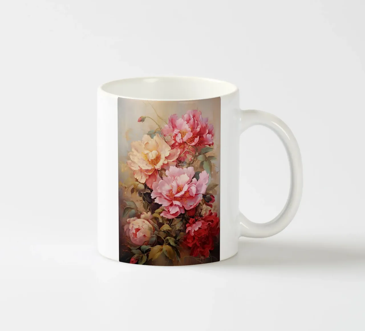 Bloemen weelde keramische mok van Imagine
