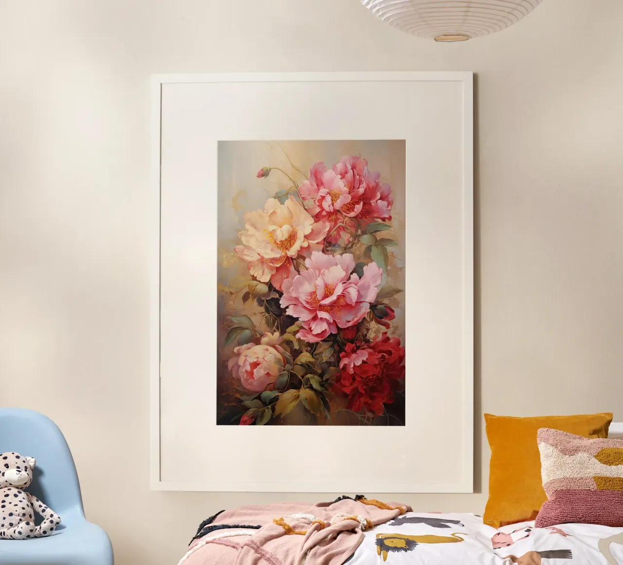 Florale Opulenz Poster von Imagine