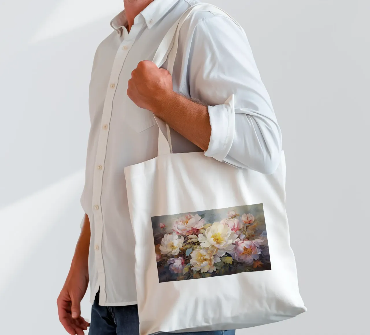Flowers wild tote bag by Imagine
