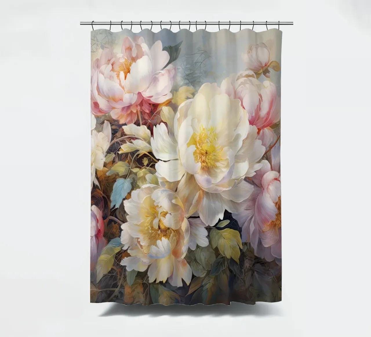 Wilde Blumen Duschvorhang von Imagine