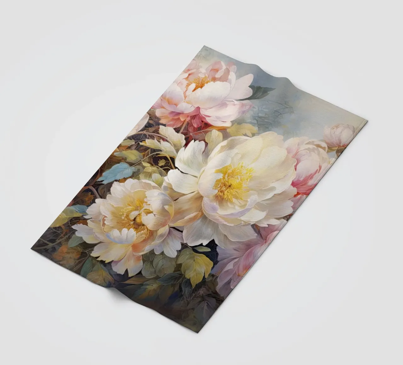 Fiori selvatici coperta in pile da Imagine