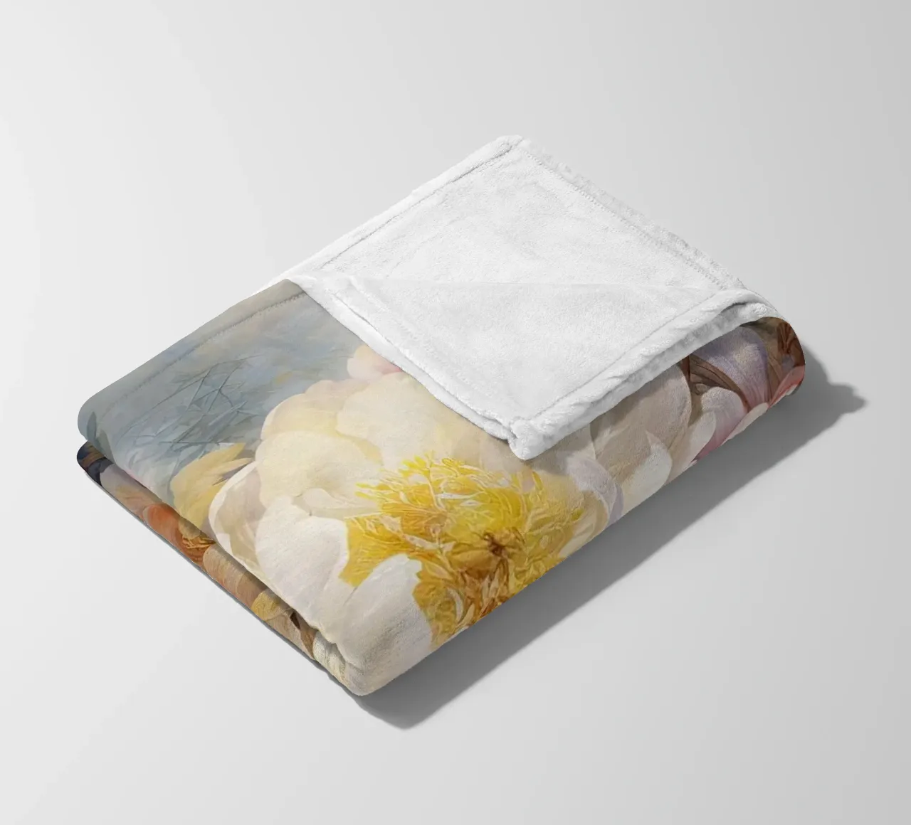 Fiori selvatici coperta in pile da Imagine