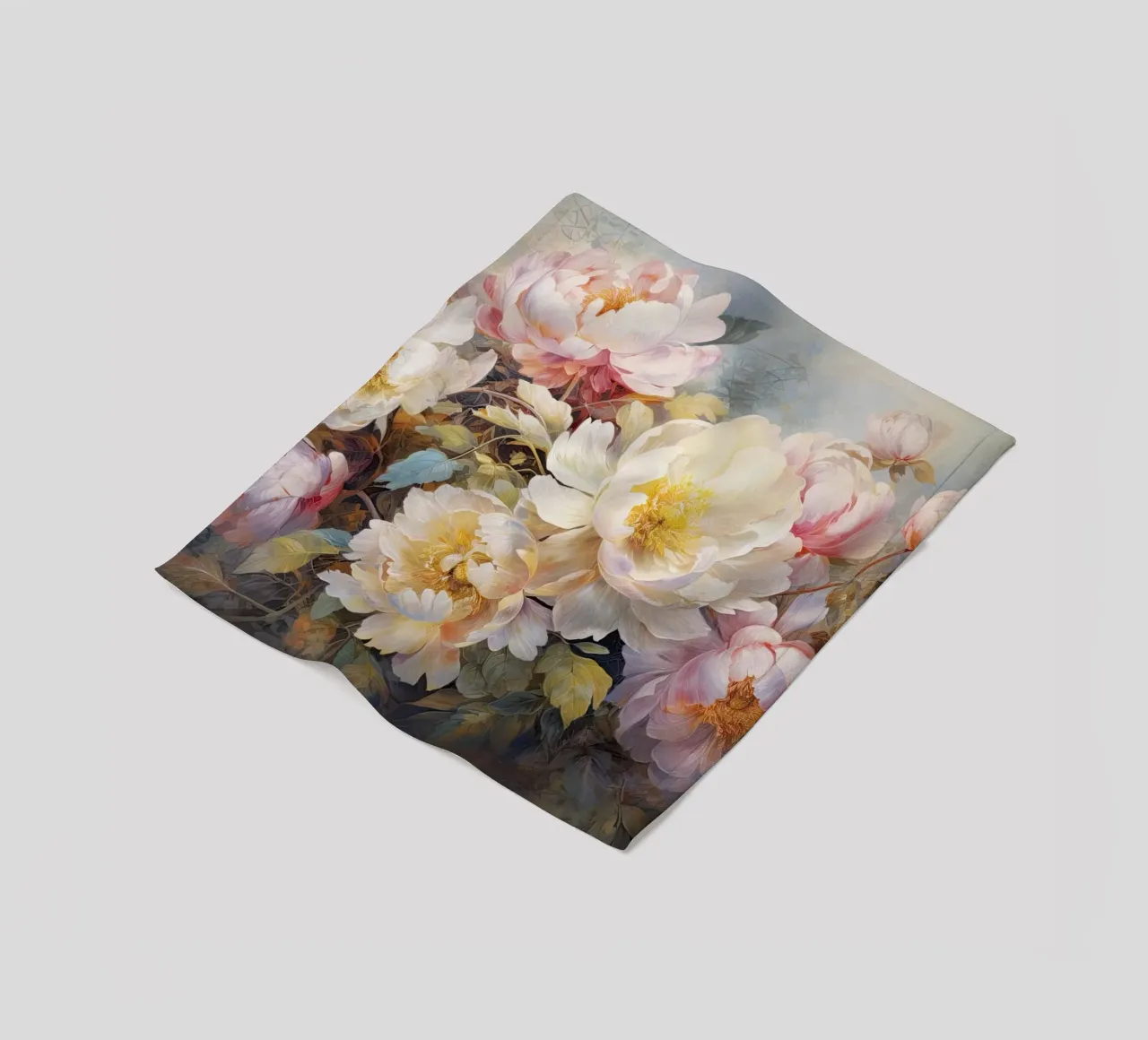 Fiori selvatici coperta in pile da Imagine