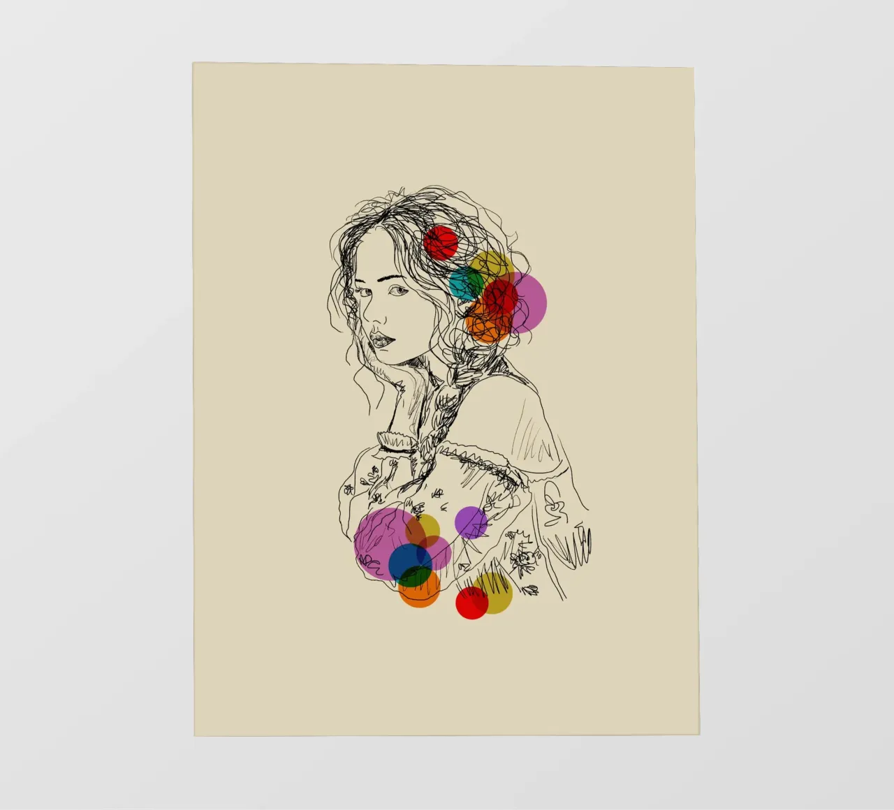 Silent Thoughts telo in pvc da Indigo Rain