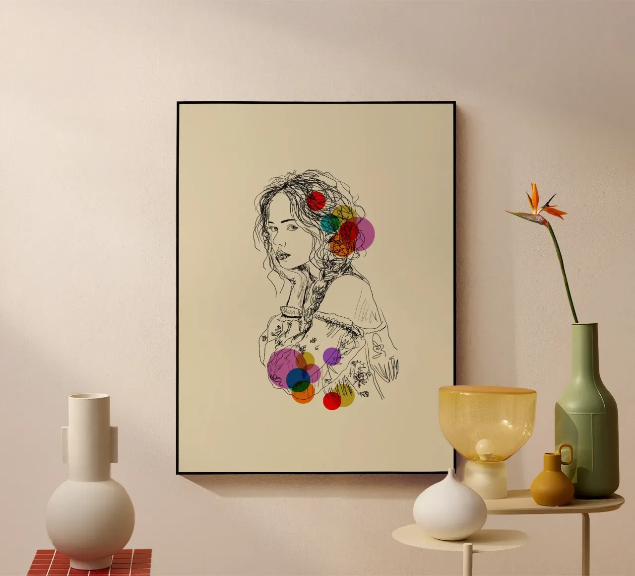 Silent Thoughts plexiglass da Indigo Rain