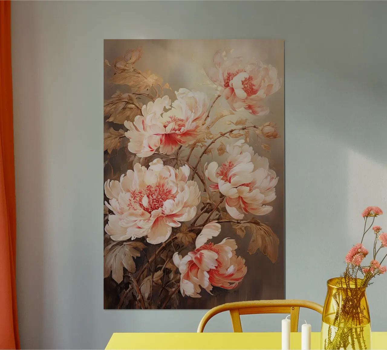 Fiori rosa poster da Imagine