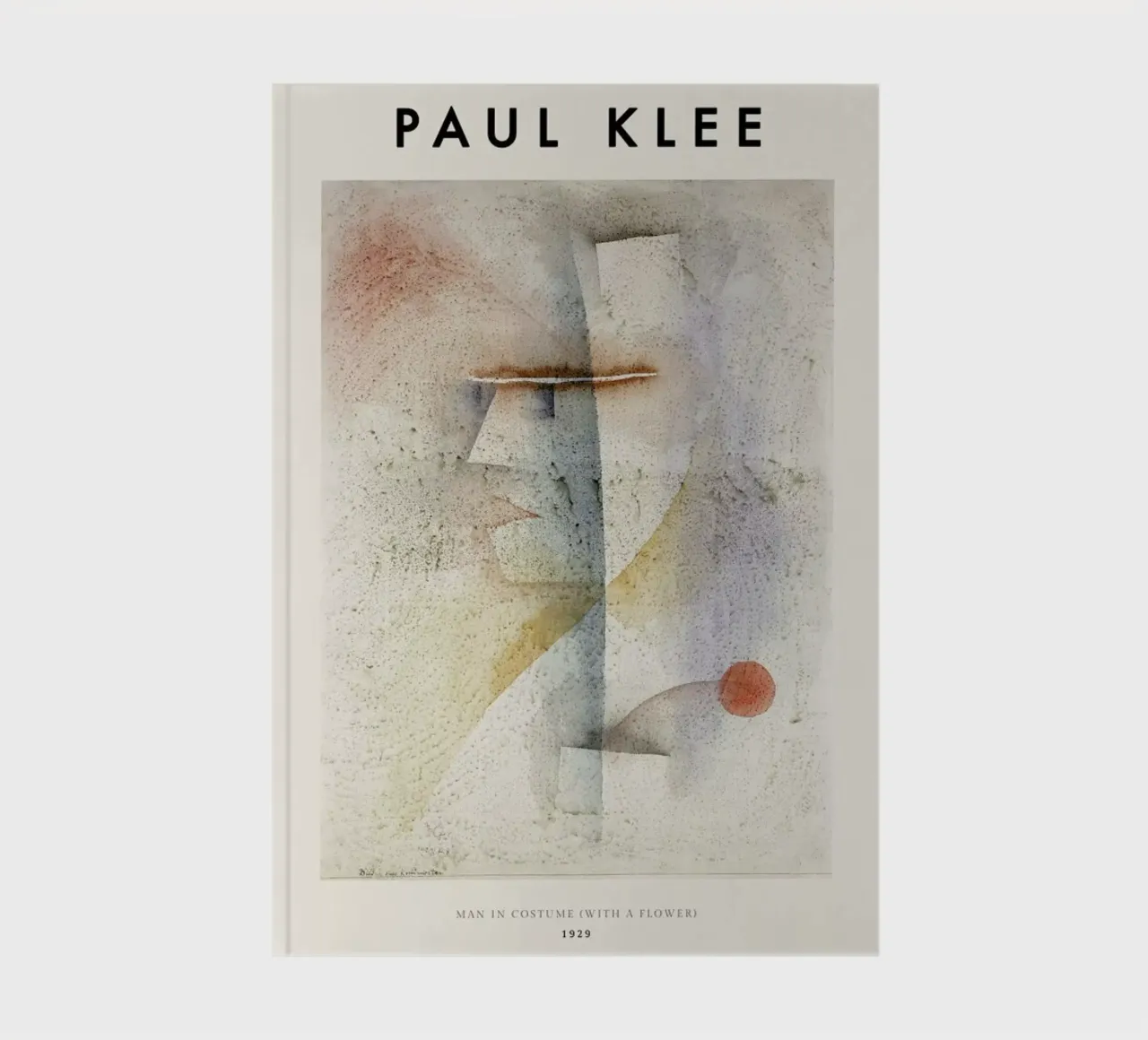 Klee - Man in Costume (with a Flower) notebook by ARTOTHEK