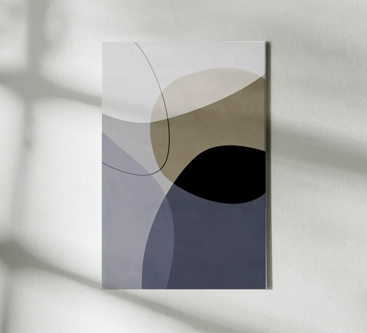 Graphic 210Y Leinwand mit Schattenfugenrahmen von Mareike Böhmer