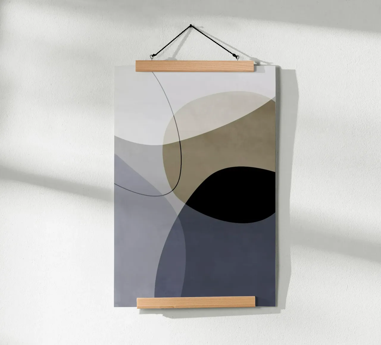 Graphic 210Y poster con telaio in alluminio da Mareike Böhmer
