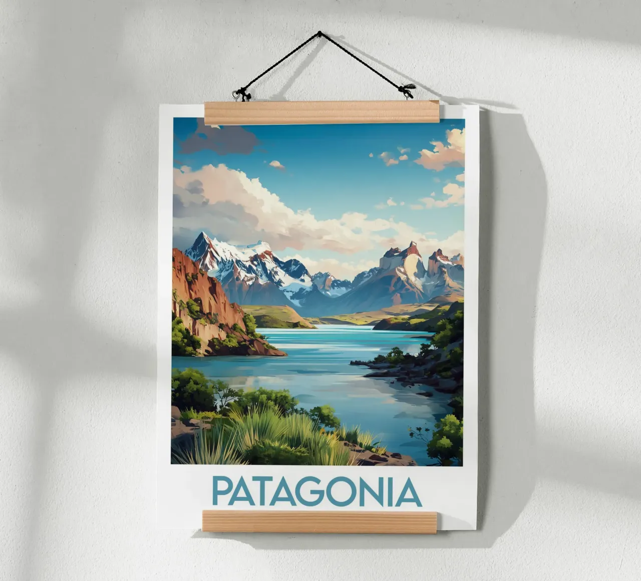 Patagonia Chili affiche Poster von Frame the World