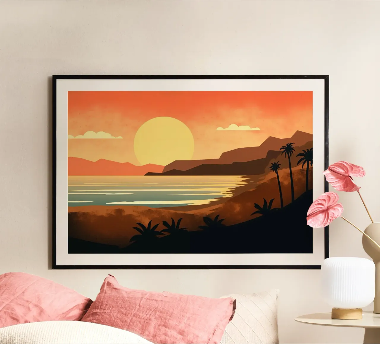 Zonsondergang poster da Imagine