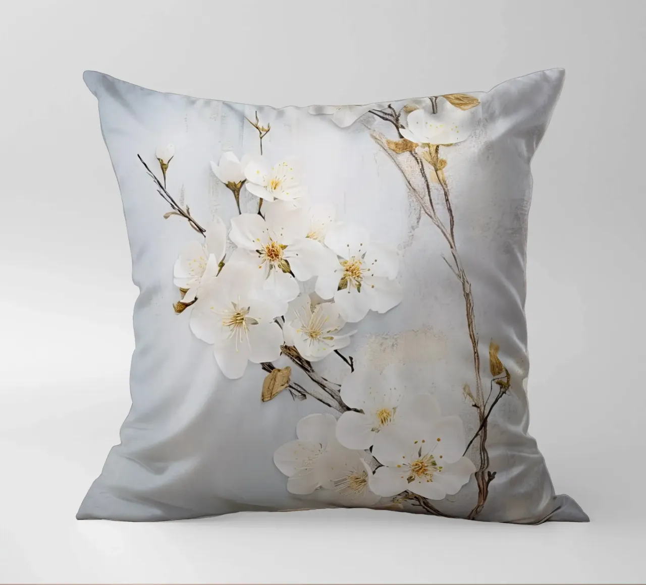 Fiore bianco cuscino da Imagine