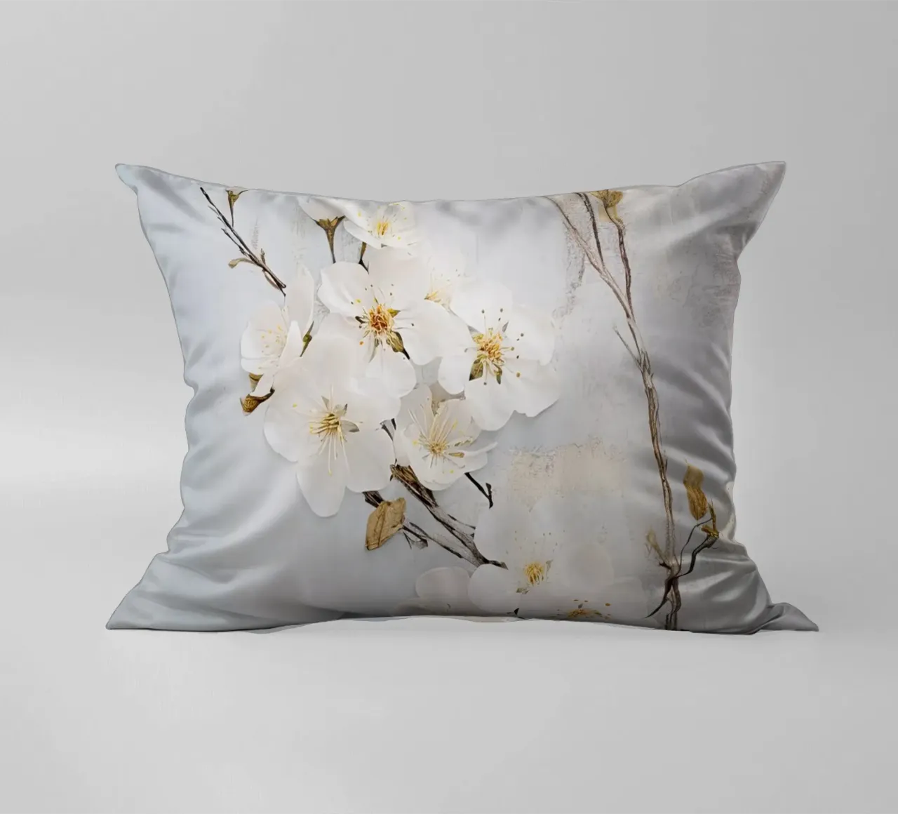 Fiore bianco cuscino da Imagine