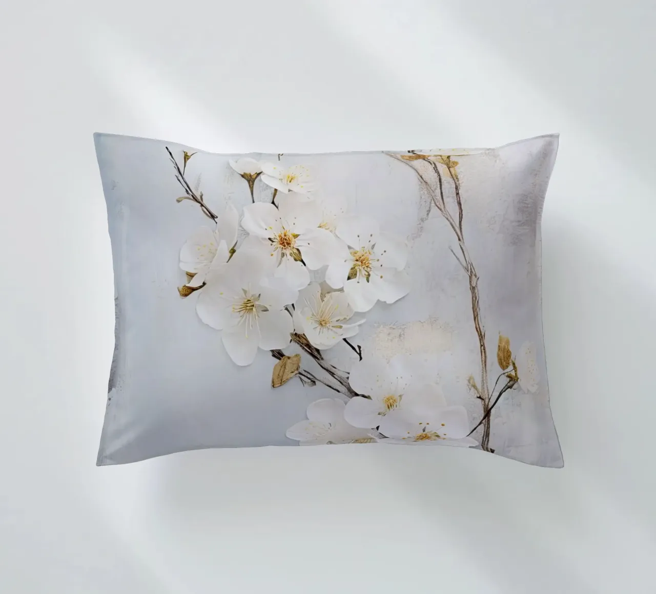 Fiore bianco cuscino da Imagine