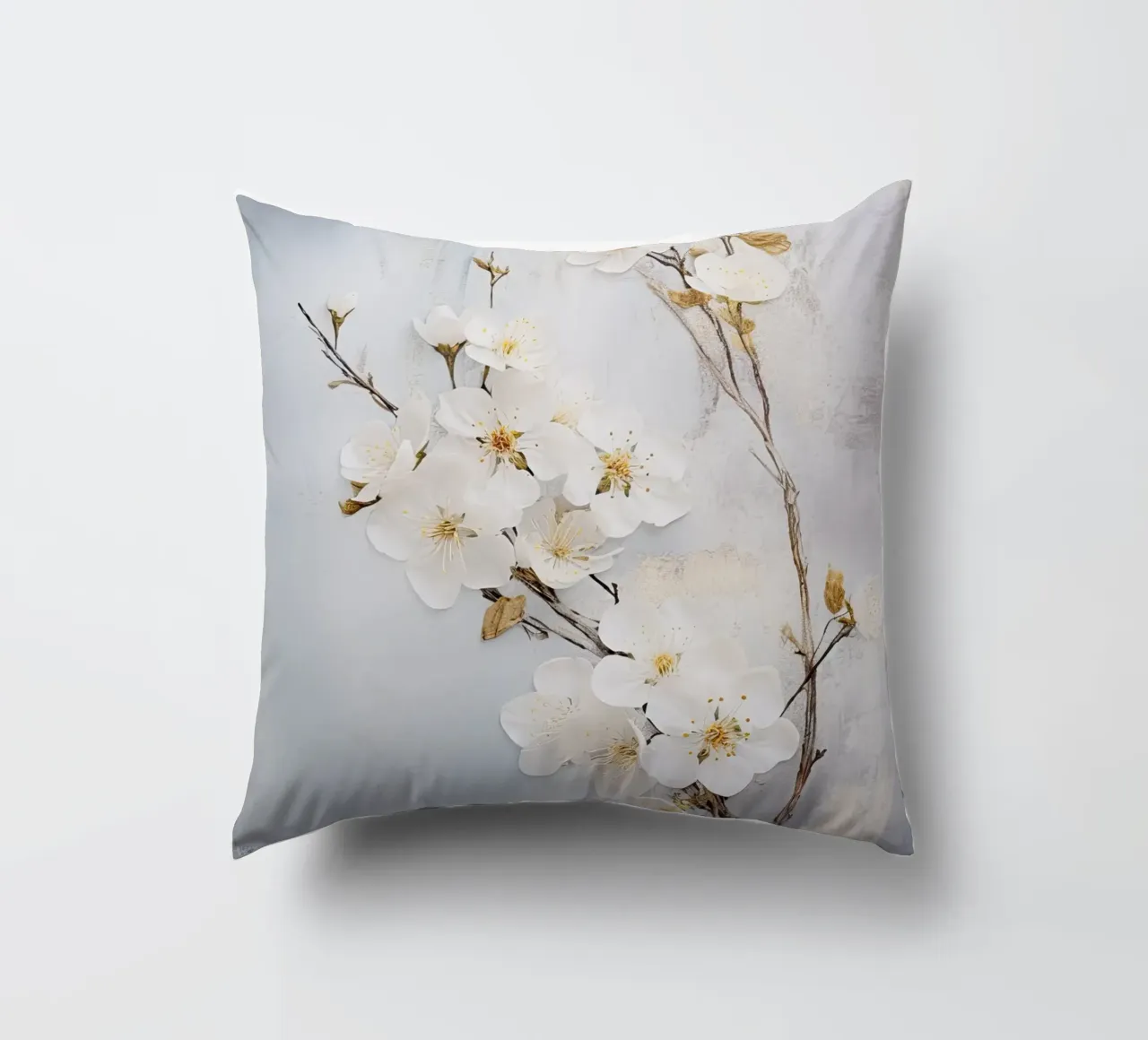 Fiore bianco cuscino da Imagine