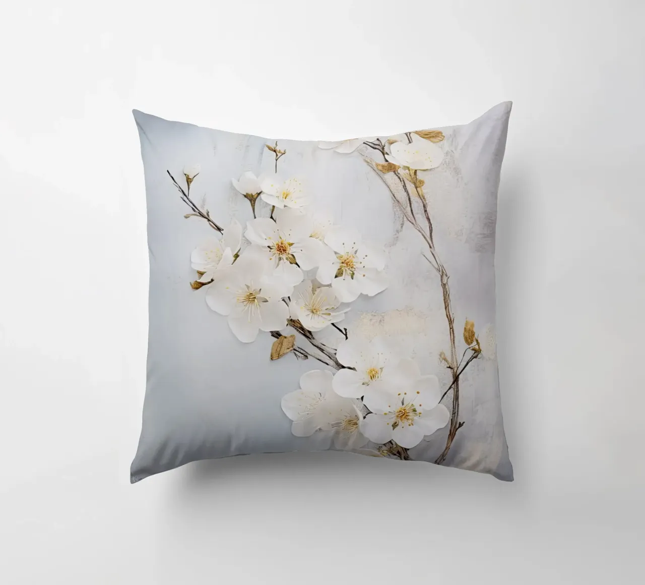 Fiore bianco cuscino da Imagine