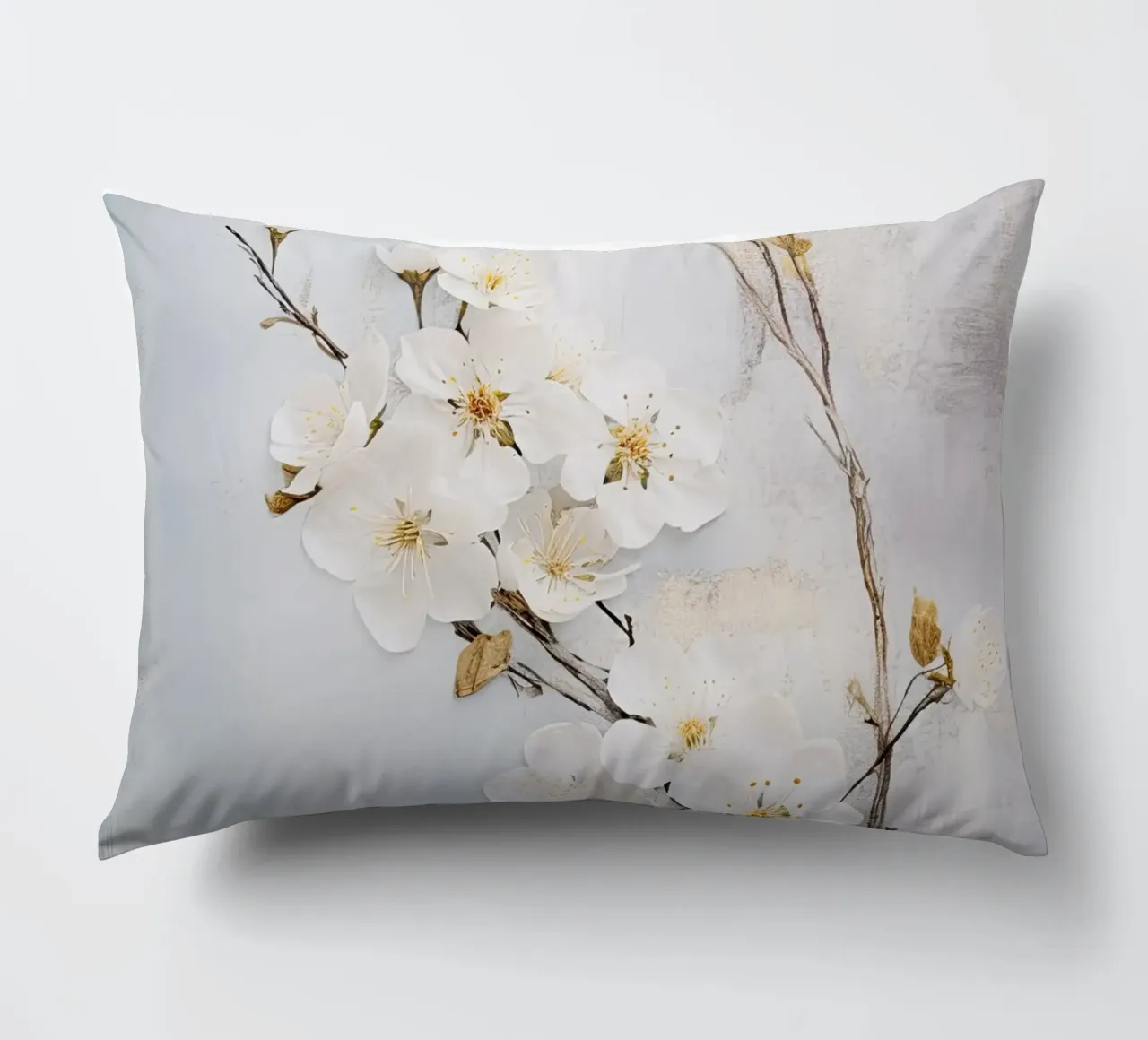 Fiore bianco cuscino da Imagine