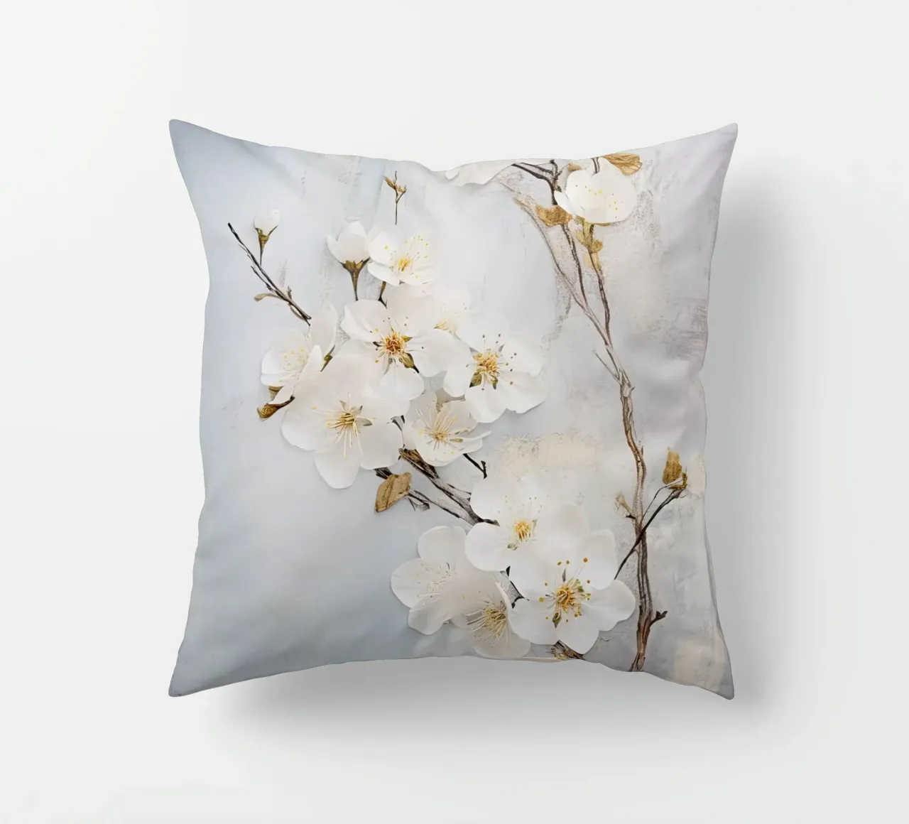 Fiore bianco cuscino da Imagine