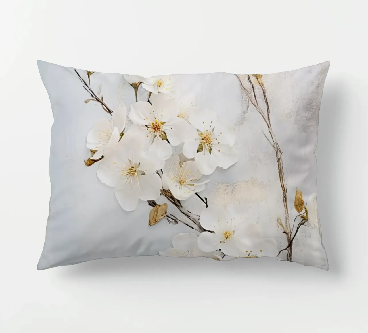 Fiore bianco cuscino da Imagine