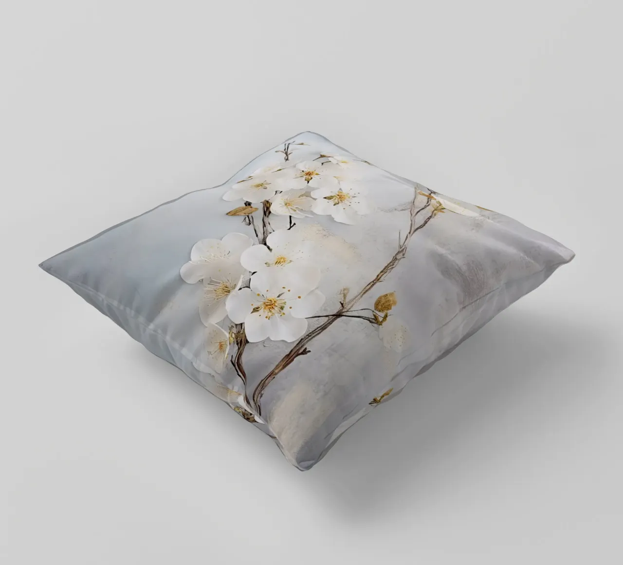 Fiore bianco cuscino da Imagine