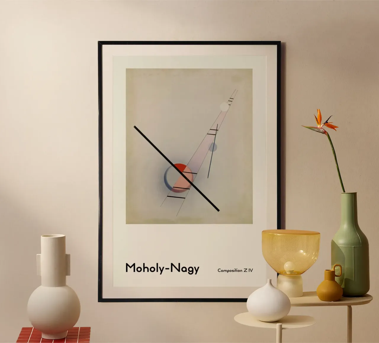 László Moholy-Nagy - Composition Z IV carta hahnemühle da ARTOTHEK