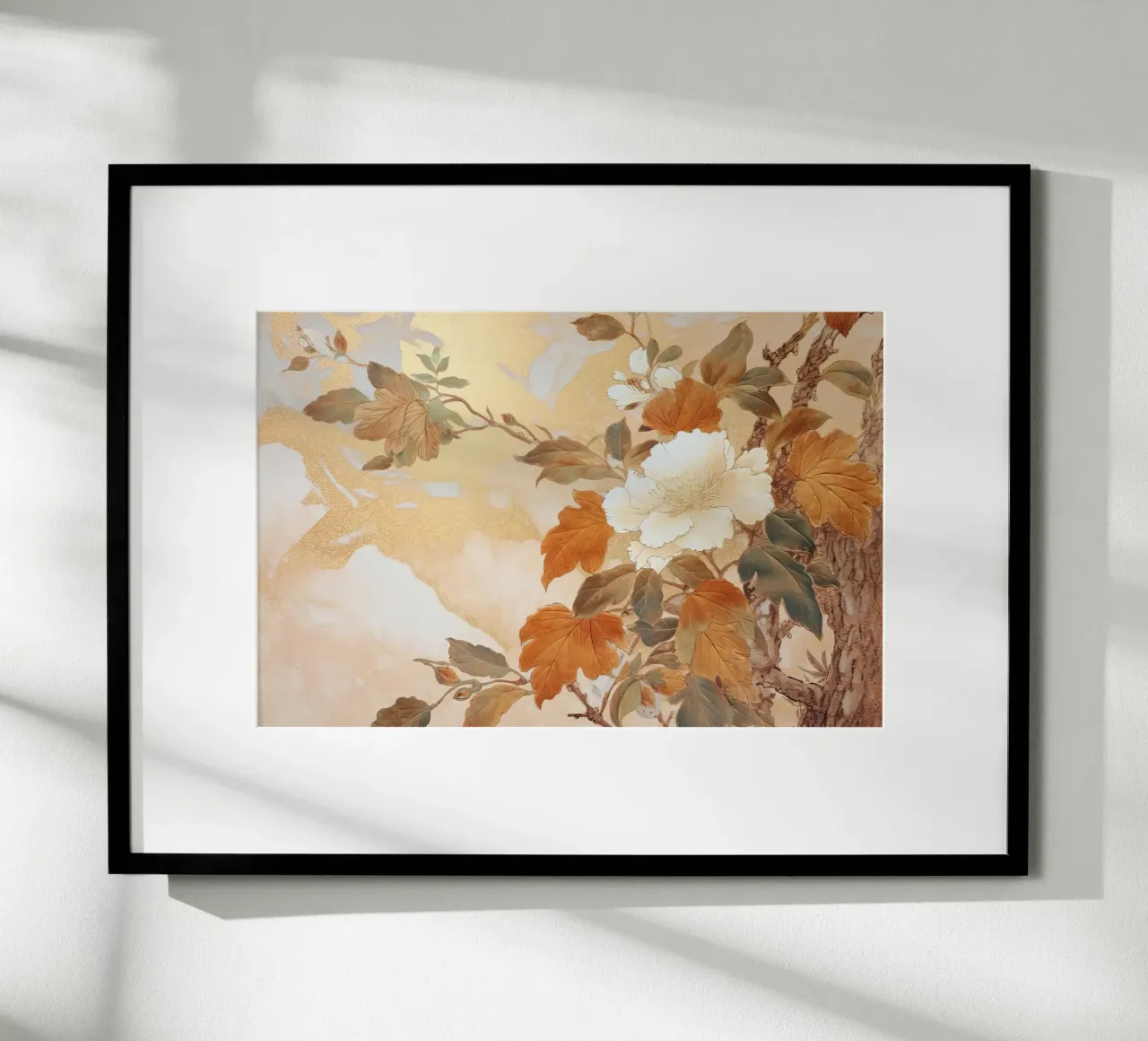 Japanese flowers poster by Imagine