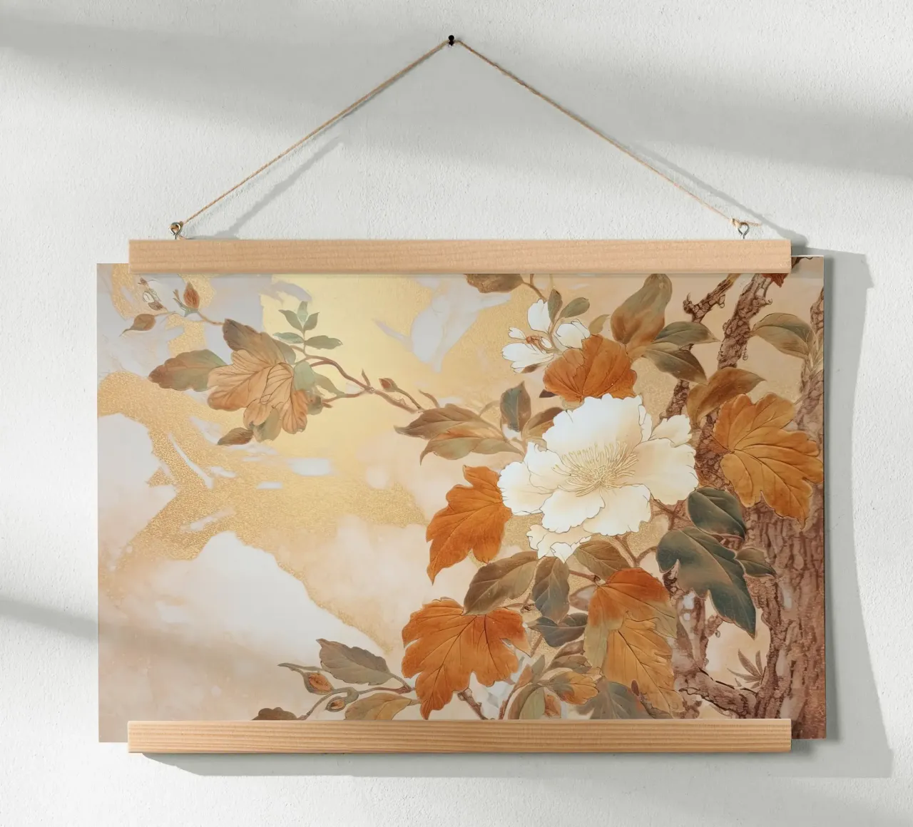 Japanese flowers poster by Imagine