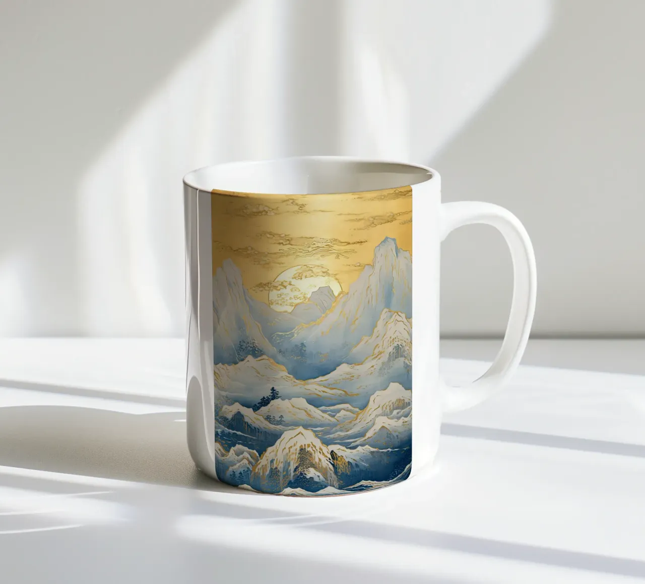 Paesaggio giapponese tazza in ceramica da Imagine
