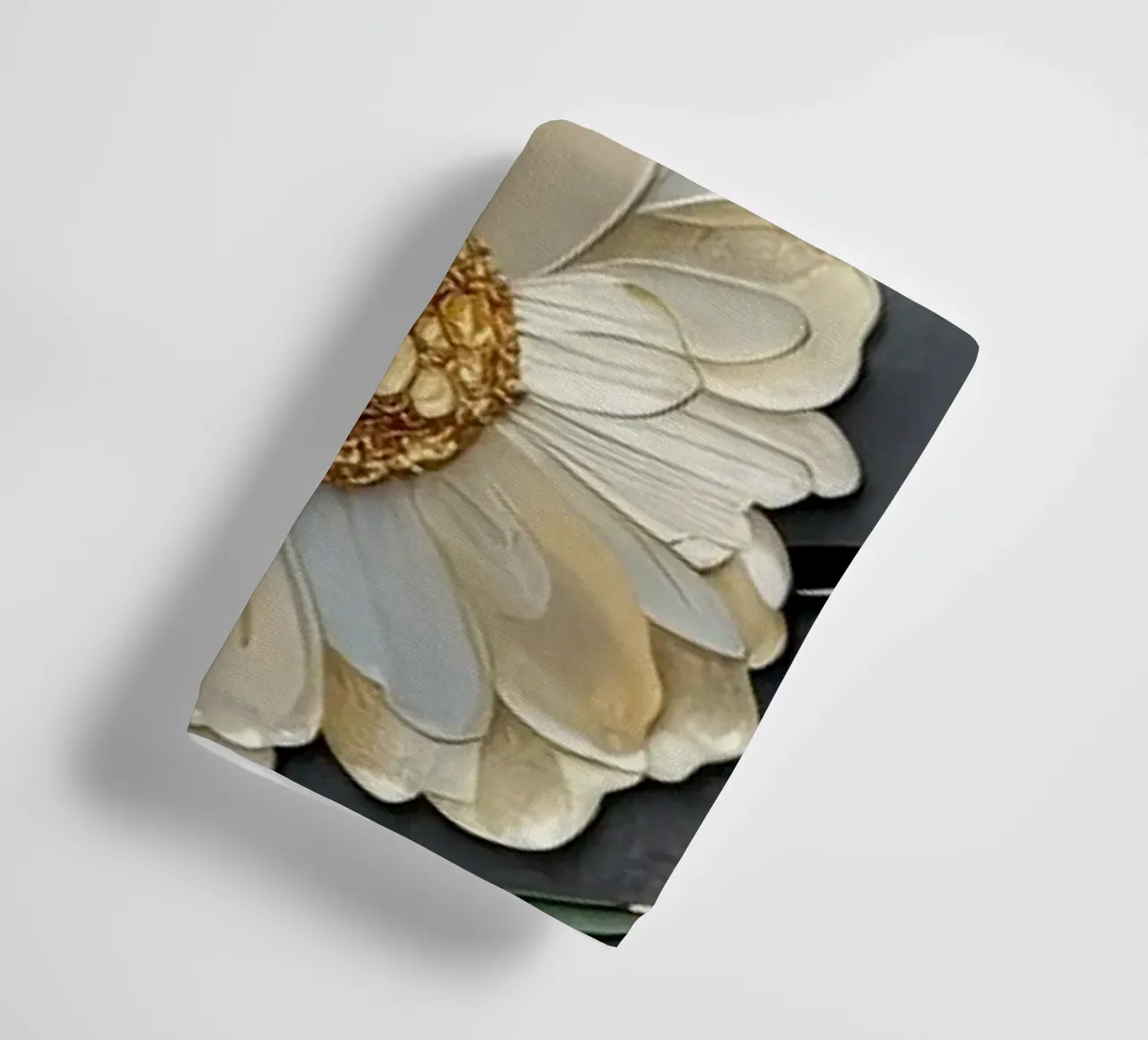 Bloemen abstract badhanddoek van Imagine