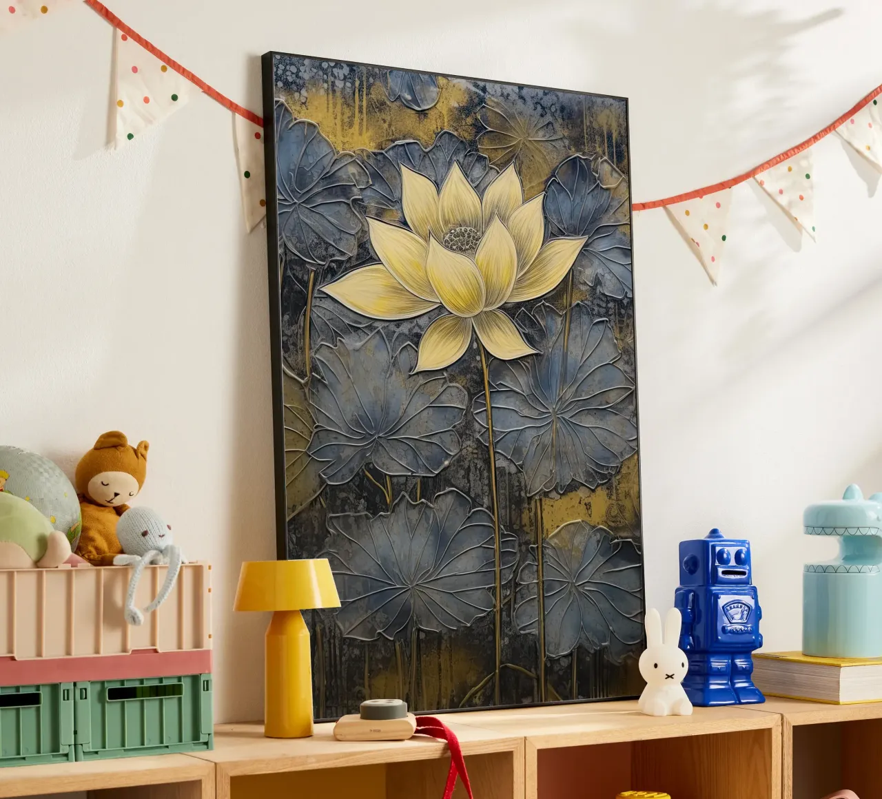 Lotus Bloem alluminio dibond da Imagine