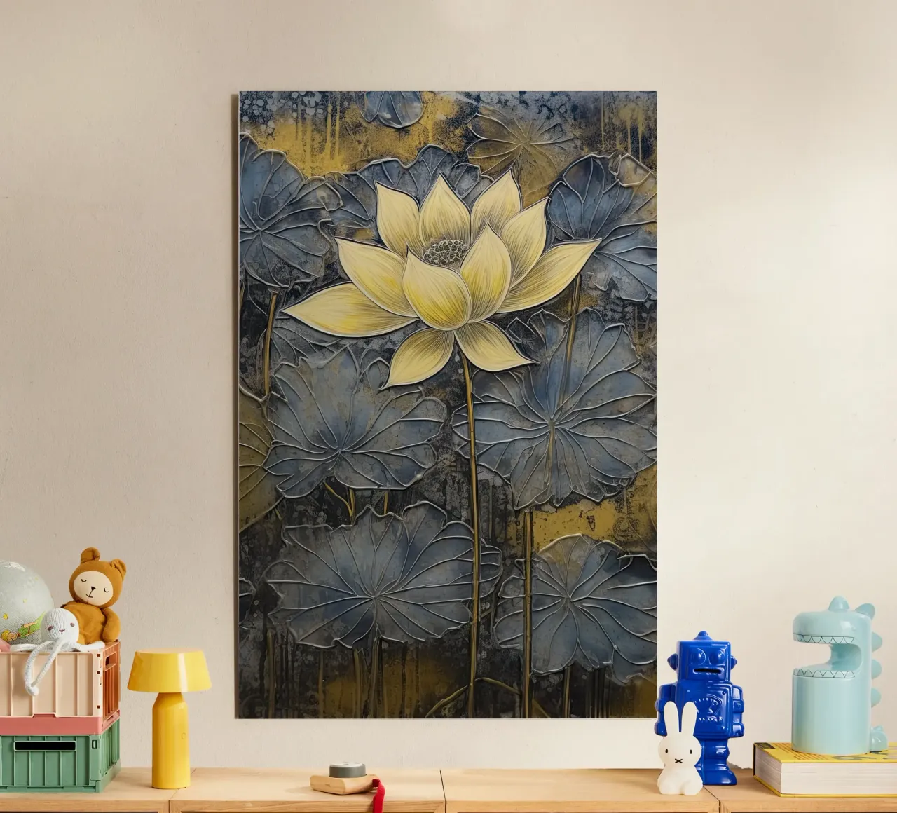 Lotus Bloem alluminio dibond da Imagine
