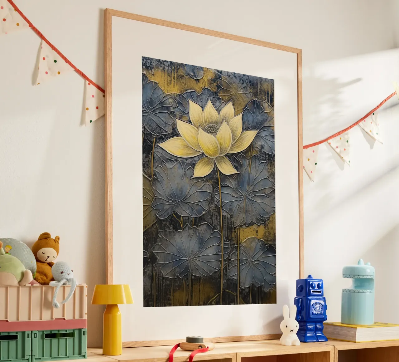 Lotus Bloem carta hahnemühle da Imagine