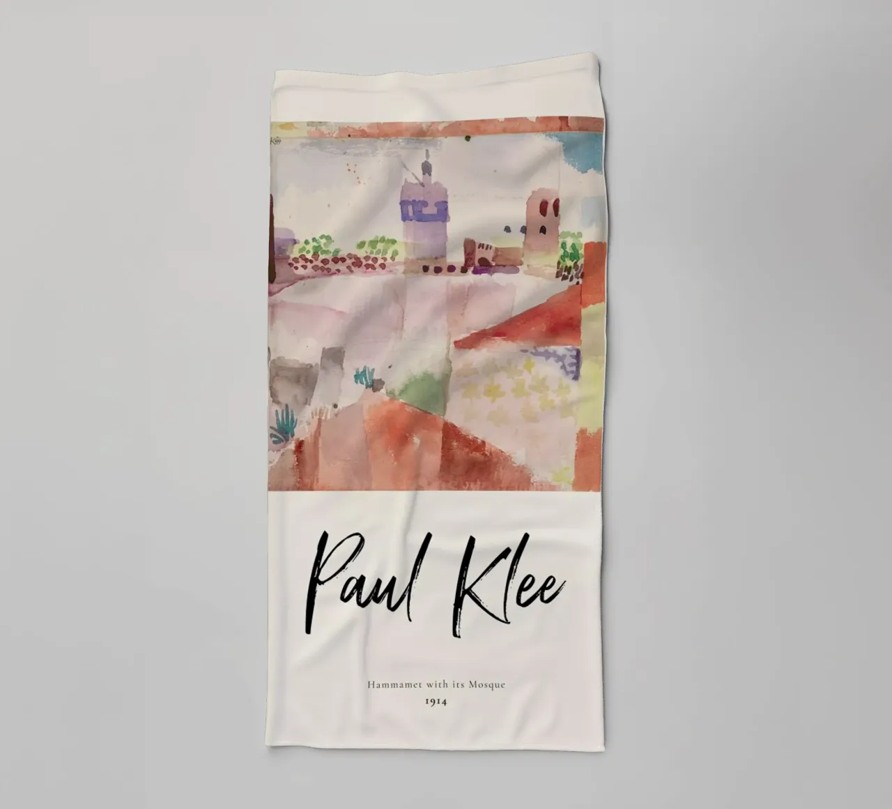 Klee - Hammamet with its Mosque towel by ARTOTHEK