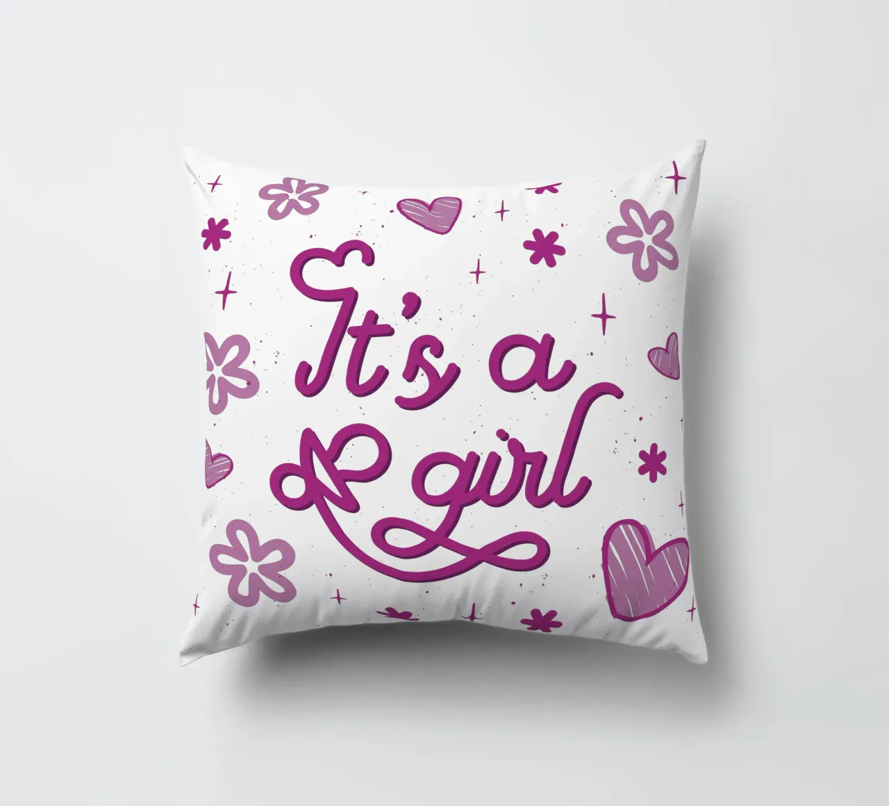 È una ragazza cuscino da 🐹 BABY ART PRINTS