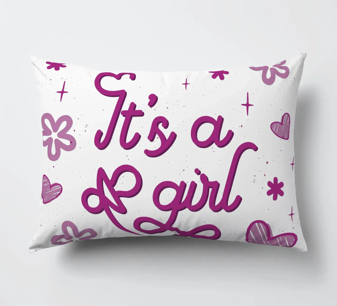 È una ragazza cuscino da 🐹 BABY ART PRINTS