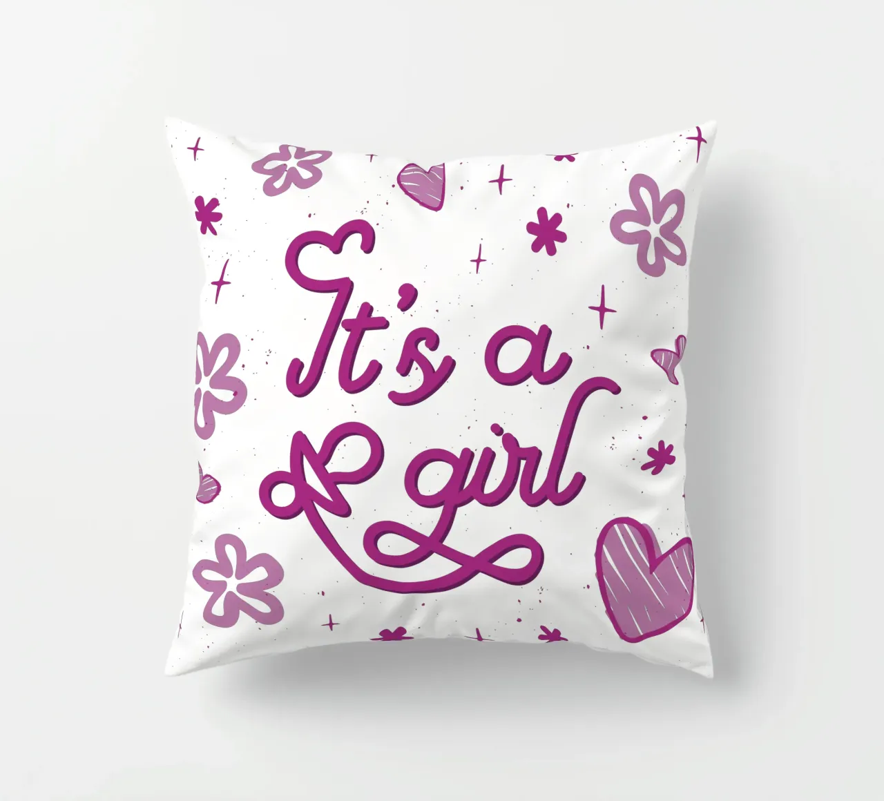 È una ragazza cuscino da 🐹 BABY ART PRINTS