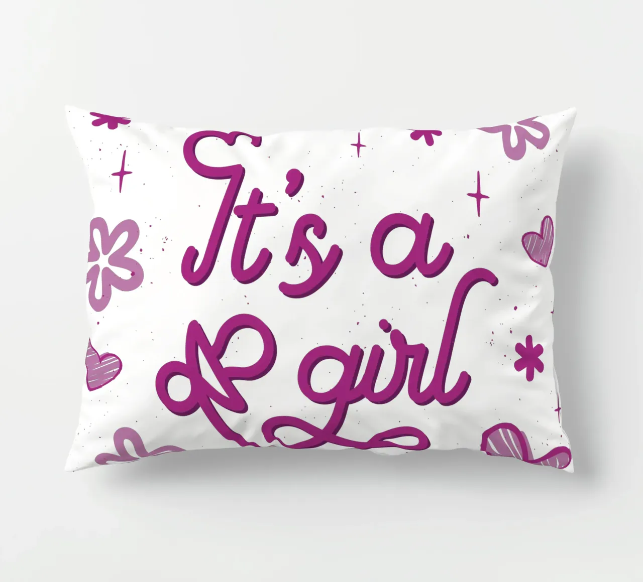 È una ragazza cuscino da 🐹 BABY ART PRINTS