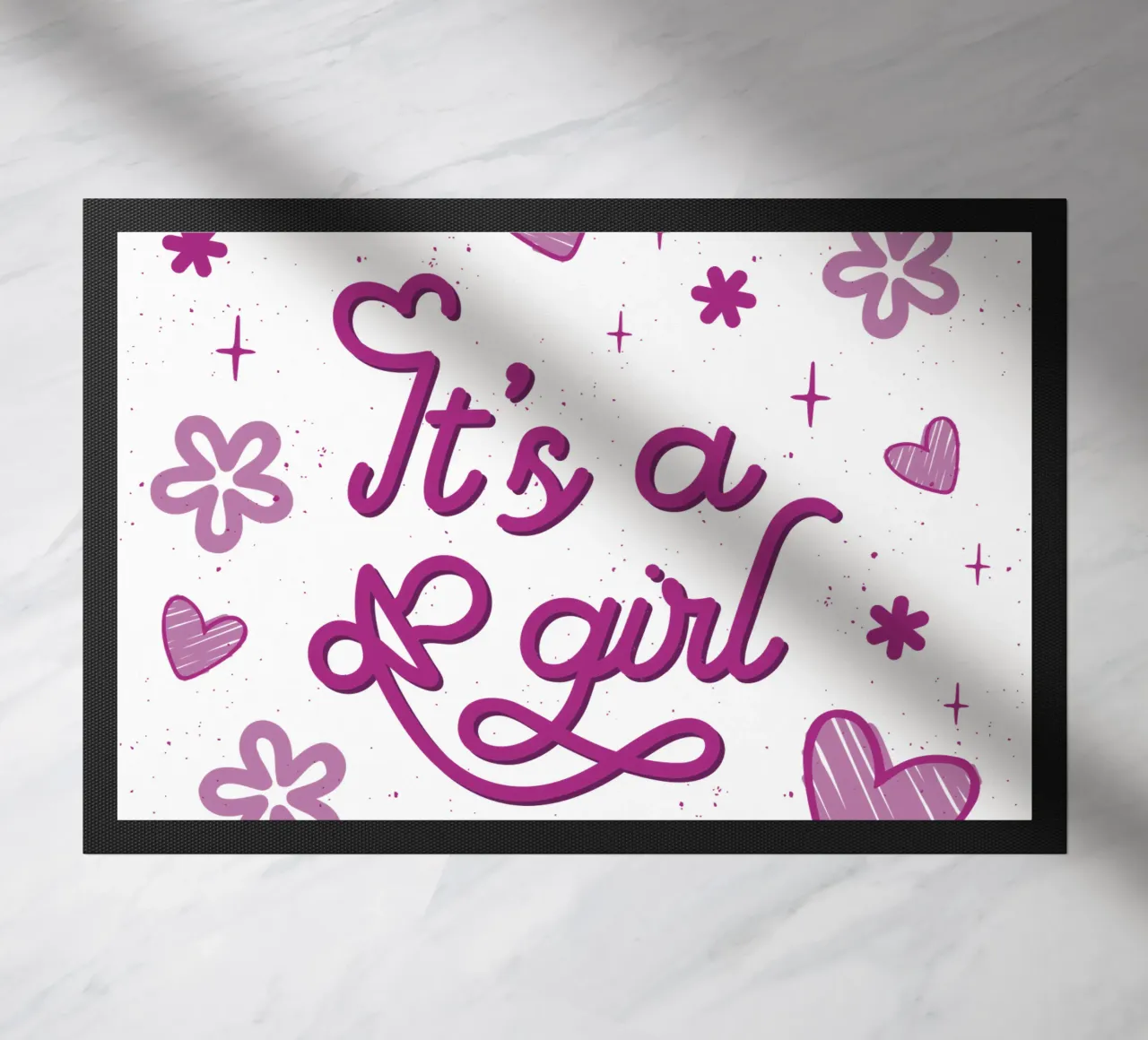 È una ragazza zerbino da 🐹 BABY ART PRINTS