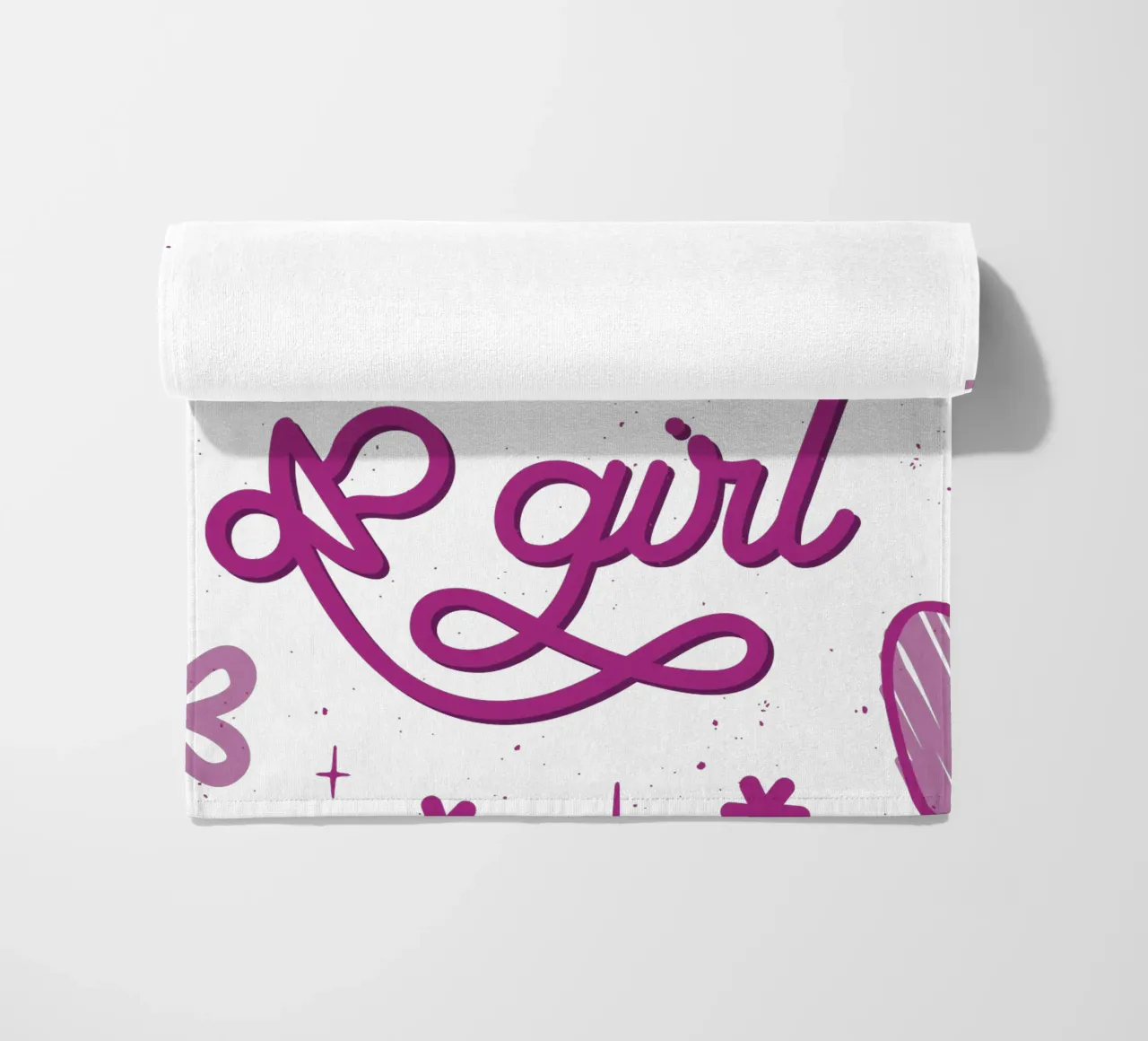 È una ragazza telo mare da 🐹 BABY ART PRINTS