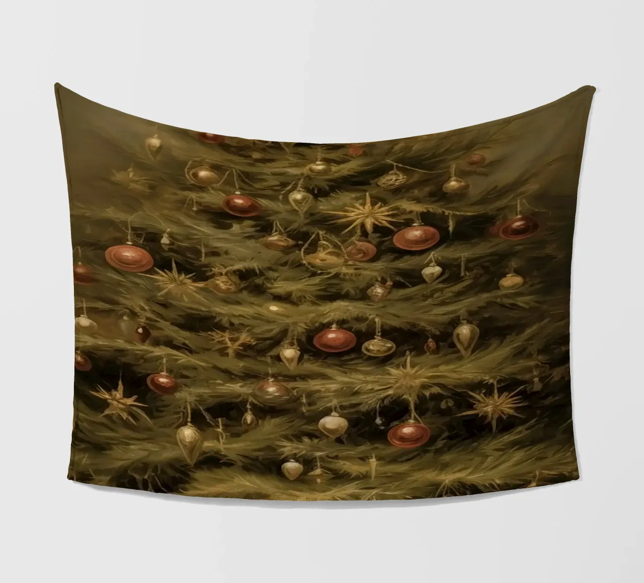 Albero di Natale con pacchetti coperta in pile da Imagine