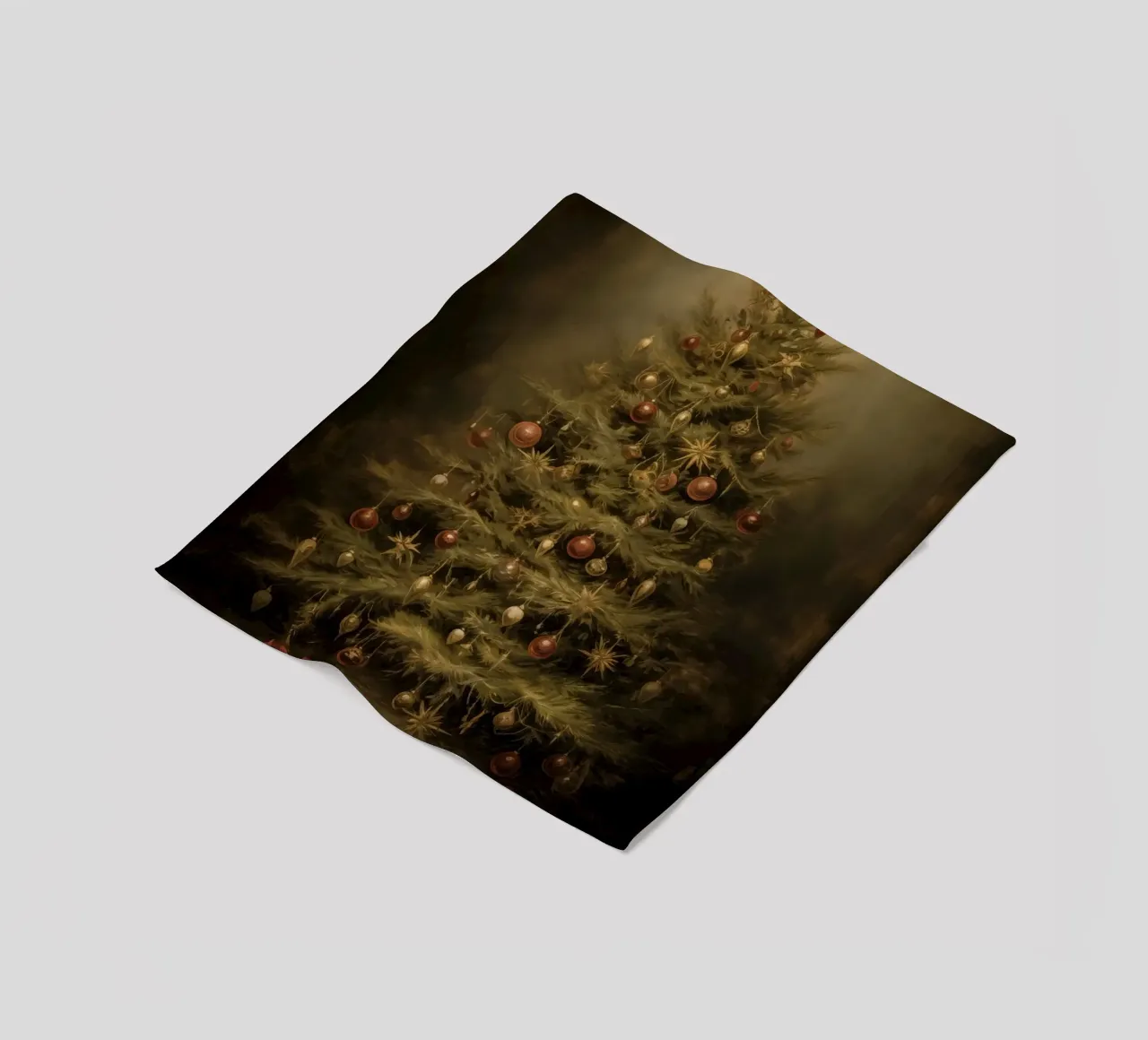 Albero di Natale con pacchetti coperta in pile da Imagine