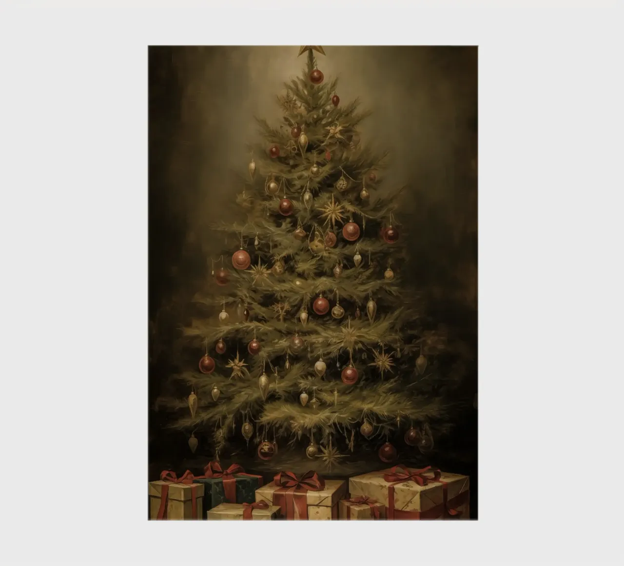 Christmas tree with packages notebook by Imagine