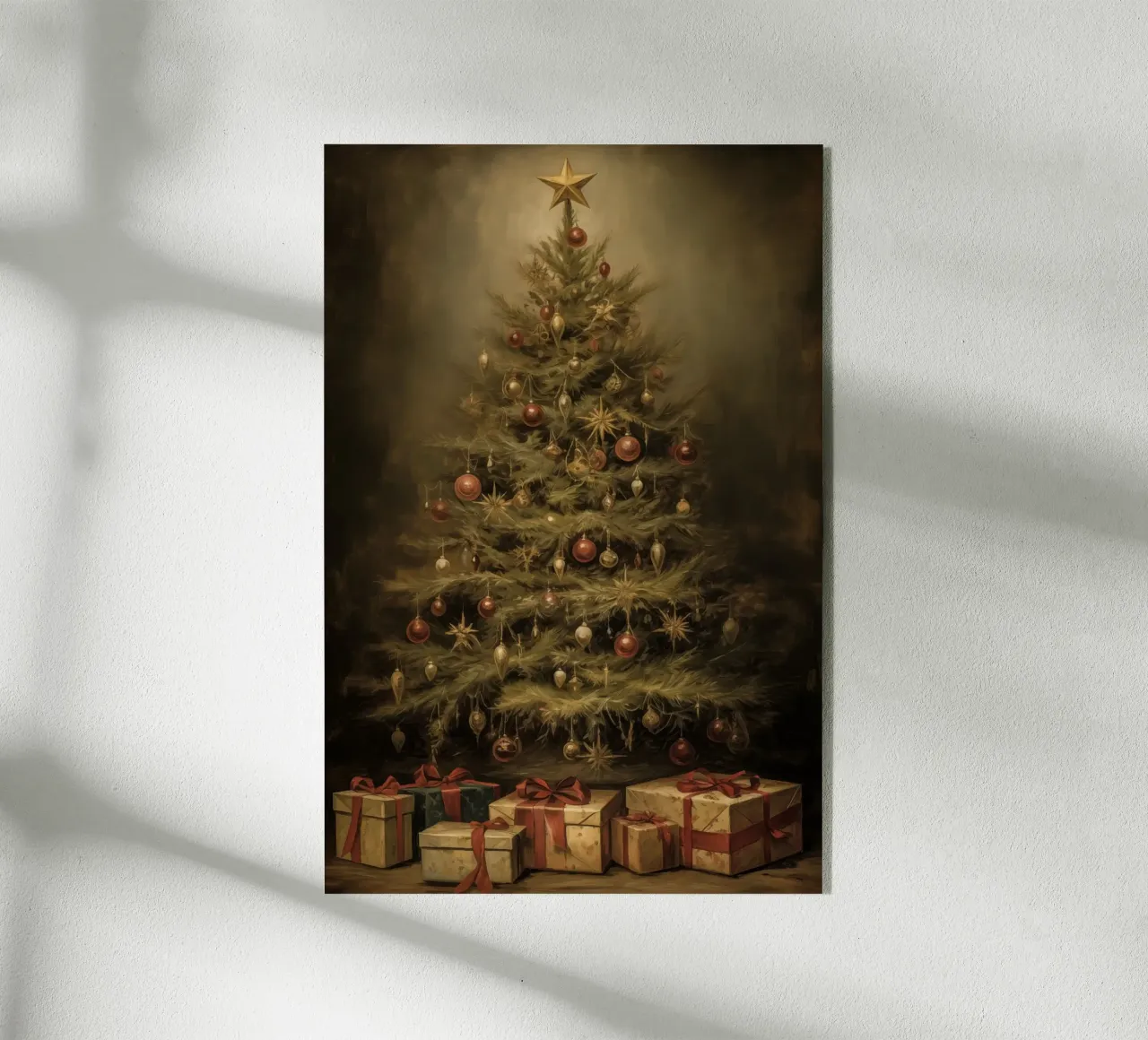 Albero di Natale con pacchetti plexiglass da Imagine