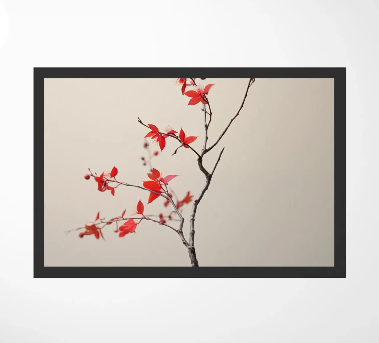 Branch on a vase doormat by Imagine