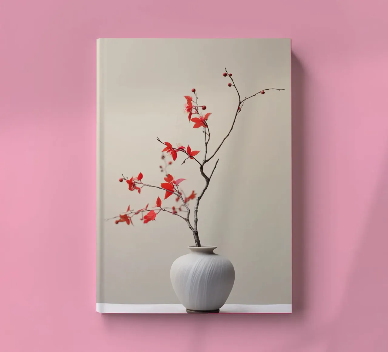 Branch on a vase notebook by Imagine